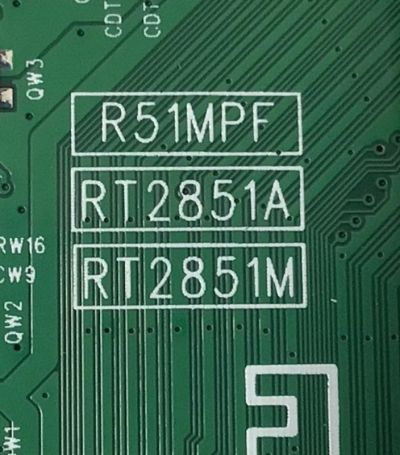 MAIN PARA TV TCL 4K·UHD·HDR· ((GOOGLE TV)) / NUMERO DE PARTE 30800-000823 / 40-R51MPF-MAC2HG / 11602-500734 / 30801-000797 / V8-R51AT01-LF / DISPLAY ST4251D02-1 VER.2.1 / MODELO 43S454 - Imagen 3