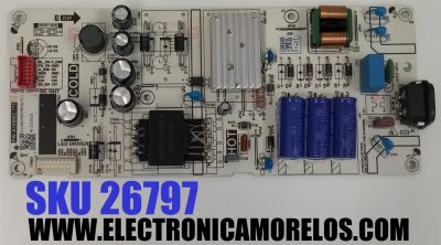 FUENTE DE PODER PARA TV TCL / NUMERO DE PARTE 30102-000003 / PW.A100W2.771 / 23061109 / 20230630 / B23061109-0A07543 / DISPLAY ST4251D02-1 VER.2.1 / MODELO 43S454