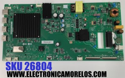 MAIN FUENTE ((COMBO)) PARA TV VIZIO 4K·UHD·HDR· ((SMART CAST)) / NUMERO DE PARTE TPD.MT5691T.PC765 / TPD.MT5691T.PC765 (T) / M0009D00R / A000EX00J / AY341U01E0 / PANEL V500DJ7-E03 / V500DJ7-203 / DISPLAY V500DJ7-E03 REV.CE / MODELO V4K50M-0809