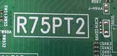 MAIN PARA TV TCL 4K·UHD·HDR· ((GOOGLE TV)) / NUMERO DE PARTE 30800-001079 / 40-R75PT2-MAD2HG / 11602-501074 / R75PT2 / 30801-001071 / V8-R75PT01-LF / PANEL LVU500NDAL / DISPLAY CV500U2-L02 REV:01 / MODELO 50G31 - Imagen 3