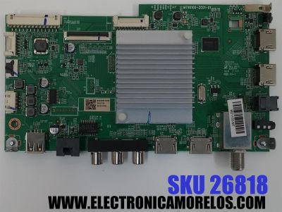 MAIN PARA TV ONN·QLED 4K·UHD·HDR· ((ROKU TV)) / NUMERO DE PARTE 515C90100M24 / MT90100-ZC01-01 / 2E05777A0 / M21155-MT / 2010101790 / DISPLAY JR645R3HA7L / MODELO 100071705 (65")