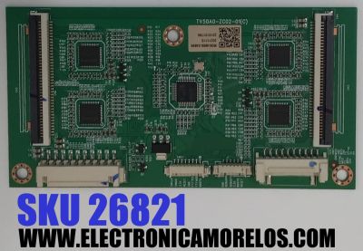 LED DRIVER PARA TV ONN / NUMERO DE PARTE 514Q50A0M06 / TV50A0-ZC02-01(C) / 2E06210A0 / 20211115 / 2010101790 / DISPLAY JR645R3HA7L / MODELO 100071705 (65")