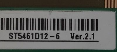 T-CON PARA TV VIZIO / NUMERO DE PARTE 34291100BA01 / CSC02-1 / ST5461D12-6 / 34291100BA0111HSNK / DISPLAY ST5461D12-6 VER.2.1 / MODELO M55Q6-Q01 / M55Q6-Q01 LTC3G8PX - Imagen 4