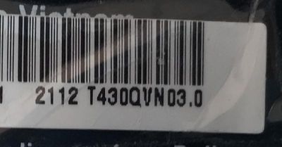 MAIN PARA TV TCL ORIGINAL 4K UHD HDR ROKU TV / NUMERO DE PARTE 30800-000201 / 40-MR17T1-MAB2HG / 11602-500209 / MR17T1 / 30801-000190 / V8-MR17K01-LF / PANEL LVU430NDEL / DISPLAY T430AVN03.0 / MODELO 43S431 - Imagen 2
