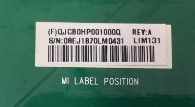MAIN PARA MONITOR HP IPS·QHD·GAMING· / NUMERO DE PARTE QJCB0HP001000Q / 715GA794-M0F-000-0H5L / (F)QJCB0HP001000Q  / 08EJ1870LM0431 / MODELO OMEN 27i - Imagen 2