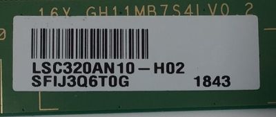 MAIN FUENTE COMBO PARA TV JVC ORIGINAL / NUMERO DE PARTE 515C35533M05 / MS36635-ZC01-01 / 1010267248-02338 / M05/201004878 / 20181216 / DISPLAY LSC320AN10-H02 / MODELO 32" - Imagen 2