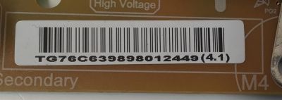 SUB FUENTE PARA TV LG / NUMERO DE PARTE EAY63989801 / LGP55C-15OP / 63989801 / PANEL LC550LUD-LGPV / DISPLAY LC550LUD (LG)(PV) / MODELO 55EG9100 / 55EG9100-UB / 55EG9100-UB.BWMZLJR - Imagen 2