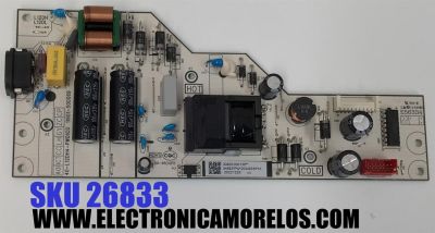 FUENTE DE PODER PARA TV TCL / NUMERO DE PARTE 30805-000136 / 40-L12DH4-PWD1CG / 11601-500069 / 20348335 / 20221225 / PANEL LVU430NDEL / MODELO 43S451 / 43S455