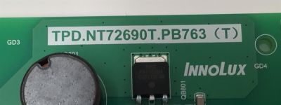 MAIN FUENTE ((COMBO)) PARA TV VIZIO FULL HD ((SMART CAST)) / NUMERO DE PARTE TPD.NT72690T.PB763 / TPD.NT72690T.PB763 (T) / M0009800R / A000F400J / AY33C308FP / PANEL V400HJ9-E03 REV.C1 / DISPLAY V400HJ9-203 / MODELO D40FM-K09 - Imagen 4