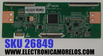 T-CON PARA TV VIZIO / NUMERO DE PARTE 8T03D25973HKC / DCM-H280C_05 / PT430GT01-3 / 240218 / 01112302 / PANEL TPT430WR-GT013.H REV:S12J / DISPLAY PT430GT01-3 VER.1.2 / MODELO V4K43M-0801