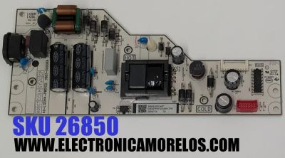 FUENTE DE PODER PARA TV TCL / NUMERO DE PARTE 30805-000149 / 40-L12DH4-PWD1CG / 11601-500069 / 20358412 / 20230710 / PANEL LVU550NDEL KS9W07 V3 / MODELO 55S451