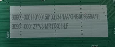 MAIN PARA TV TCL ORIGINAL 4K UHD HDR ROKU TV / NUMERO DE PARTE 30900-000110 / TD-R817T.771 (T) / 40-MR17TF-MAC2HG / MR17TF / 30901-000127 / V8-MR1AK01-LF / PANEL LVU550NDAL / DISPLAY PT550GT09-1 VER.1.0 / MODELO 55S451 - Imagen 3