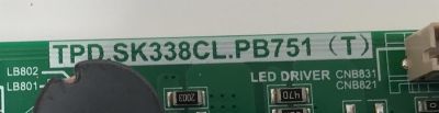 MAIN FUENTE ((COMBO)) PARA TV ONN HD ((ROKU TV)) / NUMERO DE PARTE 9011-240038 / TPD.SK338CL.PB751 (T) / 9011-240038-VZ20107K / CVTE9011ARA0 / 24809S09432 / S24070211 / PANEL K320WDD1B / DISPLAY LC320DXC (SM)(A8) / MODELO 100012589 (32") - Imagen 4
