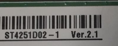 MAIN PARA TV TCL 4K·UHD·HDR ((ROKU TV)) / NUMERO DE PARTE 30800-000873 / 40-MR17T3-MAA2HG / 11602-500334 / MR17T3 / 30801-000847 / V8-MR17K01-LF / PANEL LVU430NDEL / DISPLAY ST4251D02-1 VER.2.1 / MODELO 43S431 - Imagen 4