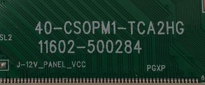 T-CON PARA TV TCL / NUMERO DE PARTE 30840-000030 / 40-CS0PM1-TCA2HG / 11602-500284 / VNC000937A / PANEL LVU430NDEL / DISPLAY ST4251D02-1 VER.2.1 / MODELO 43S431 - Imagen 3