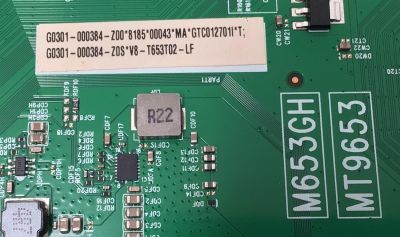 MAIN PARA TV TCL 4K·UHD·HDR ((GOOGLE TV)) / NUMERO DE PARTE G031-000384 / 40-M653GH-MAA2HG / G0102-000218 / G031-000384-Z00 / G031-000384-Z0S / V8-T653T02-LF / PANEL LVU500NDJL / DISPLAY CV500U2-L02 / MODELO 50S551G - Imagen 3