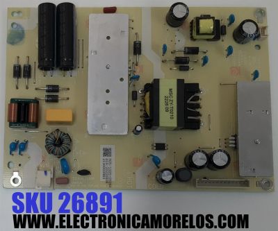 FUENTE DE PODER PARA TV ONN / NUMERO DE PARTE 514C3904M05 / TV3904-ZC02-01 / E02M516-D1 / 2130003983 / 20220804 / DISPLAY V430DJ1-Q01 REV.D2 / MODELO 100012584 (43")
