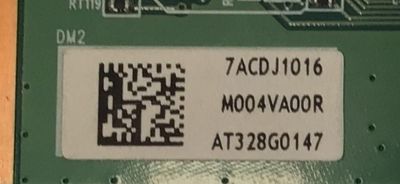 T-CON PARA TV ONN / NUMERO PARTE 7ACDJ1016 / B002HWJ00 / 351Z035-K / M004V00R / AT328G0147 / DISPLAY V430DJ1-Q01 REV.D2 / MODELO 100012584 (43") - Imagen 2