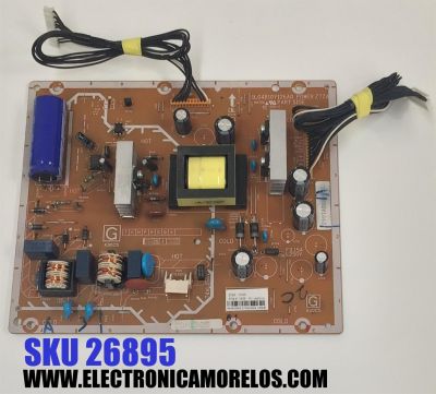 FUENTE DE PODER PARA TV SANYO / NUMERO DE PARTE 1LGB10Y126A0 / 1LGB10Y126A0 Z7ZA / Z7ZA 312D / PANEL V390HJ1-LE1 Rev.C1 / MODELO DP39E23 / DP39E23 P39E23-00