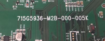 MAIN PARA TV / MONITOR COMERCIAL NEC ORIGINAL / NUMERO DE PARTE JQECB0NN078030Q / 715G5936-M2B-000-005K / (Q)JQECB0NN078030Q / MODELO X464UNS - Imagen 2