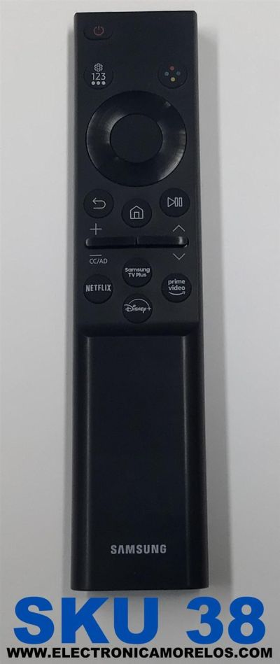 CONTROL REMOTO PARA TV SAMSUNG ORIGINAL CON COMANDO DE VOZ / NUMERO DE PARTE BN59-01388A / 1588-3366 / D220824/A/DTMF / IEC LR03 / MODELOS UN43CU7000FXZA / UN50CU7000FXZA / UN55CU7000FXZA / UN58CU7000DXZA / UN65CU7000FXZA / UN70CU7000FXZA / UN75CU7000DXZA