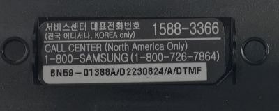 CONTROL REMOTO PARA TV SAMSUNG ORIGINAL CON COMANDO DE VOZ / NUMERO DE PARTE BN59-01388A / 1588-3366 / D220824/A/DTMF / IEC LR03 / MODELOS UN43CU7000FXZA / UN50CU7000FXZA / UN55CU7000FXZA / UN58CU7000DXZA / UN65CU7000FXZA / UN70CU7000FXZA / UN75CU7000DXZA - Imagen 3