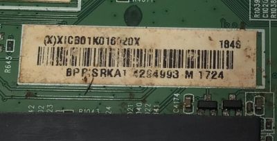 MAIN PARA TV ELEMENT ORIGINAL 4K UHD ROKU TV / NUMERO DE PARTE XICB01K016 / 715G8501-M01-B00-005T / (X)XICB01K016020X / PANEL TPT650J1-QUBN90.K / DISPLAY HV650QUB-N90 / MODELO E4SW6518RKU - Imagen 2