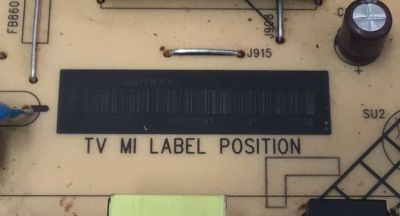 FUENTE DE PODER PARA TV ELEMENT ORIGINAL / NUMERO DE PARTE PLTVHI401KXA1 / 715G9582-P01-000-003S / (X)PLTVHI401KXA1 / TPV 715G9582-P01-000-003S / PANEL TPT650J1-QUBN90.K REV:S9840A / MODELO E4SW6518RKU - Imagen 2