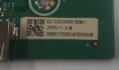 MAIN FUENTE COMBO PARA TV HISENSE ORIGINAL HD ROKU TV / NUMERO DE PARTE 333458 / RSAG7.820.13034/ROH / 32A35HUR / 3TE32G23116U / TX075A23633R0 / PANEL JHD315H71-T0L1B1 / DISPLAY HV320WHB-F56 REV.4.0 / MODELO 32H4030F4 / 32H4030F4 32A35HUR - Imagen 2