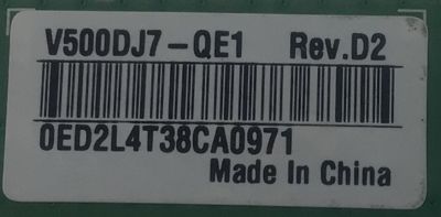 MAIN PARA TV PHILIPS ORIGINAL 4K UHD HDR GOOGLE TV / NUMERO DE PARTE ADLU4011 / BADLU2G0201 1 / DLU4 / ADLU4UT-50UX / PANEL UCAUHXT / DISPLAY V500DJ7-QE1 REV.D2 / MODELO 50PUL7552/F7 - Imagen 2