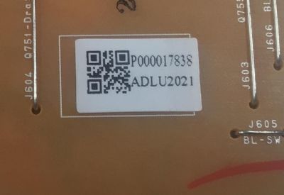 FUENTE DE PODER PARA TV PHILIPS ORIGINAL / NUMERO DE PARTE ADLU2021 / BAFAU0F01 02 1 / BAFAU0F01021 / P000017838 / PANEL UCAUGXT-E100 / DISPLAY V500DJ7-QE1 REV.D1 / MODELO 50PUL7552/F7 - Imagen 2
