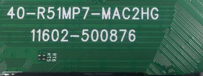 MAIN PARA TV TCL ORIGINAL 4K UHD HDR QLED GOOGLE TV / NUMERO DE PARTE 30800-001054 / 40-R51MP7-MAC2HG / 11602-500876 / 30801-001046 / V8-R51MT08-LF / PANEL LVU650NDEL / MODELO 65Q670G - Imagen 2