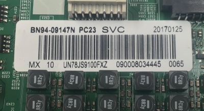 MAIN PARA TV SAMSUNG ORIGINAL / NUMERO DE PARTE BN94-09147N / BN41-02328B / BN41-02328 / BN97-10026A / BN9409147N / MODELO UN78JS9100FXZ - Imagen 2