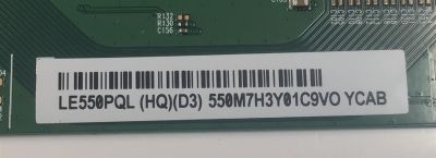 T-CON PARA TV LG ORIGINAL / NUMERO DE PARTE 6871L-6872C / 6870C-0908B / LE550P0L-HQD1-TCA / LC550PQL (HQ)(D3) / 550M7H3Y01 / BBTE3Y / M00046 / MODELO OLED55C2PUA / OLED55C3PUA / OLED55C3PUA.DUSQLJR - Imagen 4