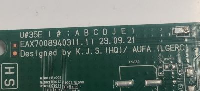 MAIN PARA TV LG ORIGINAL 4K UHD HDR SMART TV / NUMERO DE PARTE EBT67926602 / EAX70089403 / EAX70089403(1.1) / 67926602 / PANEL NC860TQE-VBMH1 / DISPLAY HF860QUB-F2D / MODELO 86UT7550AUA / 86UT7550AUA.BUSFLKR - Imagen 3