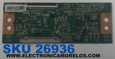 T-CON PARA TV ALUX ORIGINAL / NUMERO DE PARTE 6871L-5852A / 6870C-0442B / 5852A / PANEL K320WDD1 / MODELO AL32ASHD