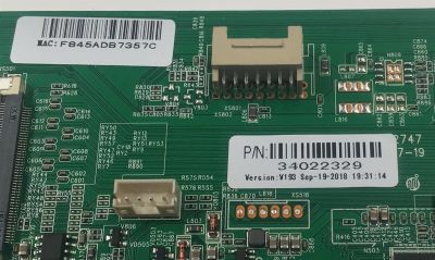 MAIN PARA TV POLAROID ORIGINAL / NUMERO DE PARTE 34022329 / 35022747 / 34022329KR89000726 / F845ADB7357C / PANEL HV430QUB-N1A / MODELO A43UM2S - Imagen 3