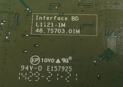 MAIN PARA MONITOR HP ORIGINAL / NUMERO DE PARTE E190I / L1121-1M / 48.7S703.01M / PANEL LM190E0A (SL)(A1) / MODELO E190I / E190I IPS DISPLAY - Imagen 3