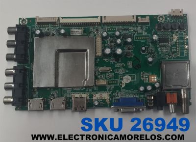 MAIN PARA TV ORIGINAL / NUMERO DE PARTE 510-130408253 / 8D3V001Q500M001-03365 / M28/G41011/11 / DISPLAY V500HJ1-P01 REV.C1 / MODELO 50"