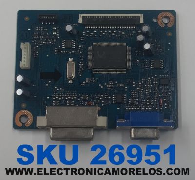 MAIN PARA MONITOR DELL ORIGINAL / NUMERO DE PARTE 5E1YB01001 / 48.1YB01.A00 / 90130237 / NFGEUED / 1058542 REV:A00 E / PANEL HT215F01-100 / MODELO E2213HB