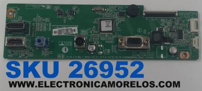 MAIN PARA MONITOR LG ORIGINAL FHD IPS / NUMERO DE PARTE 2J1M04D9-0006 / EAX69506504 / EAX69506504(1.0) / LM16D / NX28X104TW / PANEL LGM270PC4 / DISPLAY LC270LF3L 02 / MODELO 27MP60G / 27MP60G-B / 27MP60G-BY.AUMZJSN