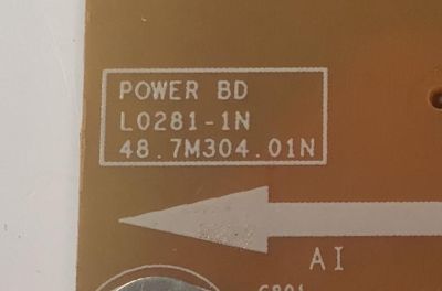 FUENTE DE PODER PARA MONITOR DELL ORIGINAL / NUMERO DE PARTE 22032772 / 48.7M304.01N / L0281-1N / 55.7N904.A05G / D309P31102 / PANEL LM230WF5 (TL)(F4) / MODELO P2312HT - Imagen 2