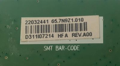 MAIN PARA MONITOR DELL ORIGINAL / NUMERO DE PARTE 22032441 / 48.7N901.01M / L1105-1M / 65.7N9Z1.010 / D311I07214 / PANEL LM230WF5 (TL)(F4) / MODELO P2312HT - Imagen 3