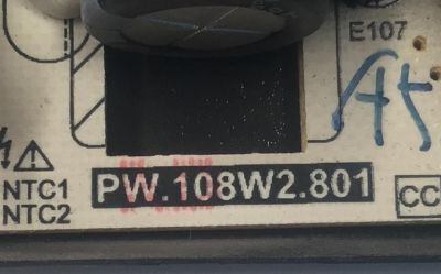 FUENTE DE PODER PARA TV SEIKI ORIGINAL / NUMERO DE PARTE 34018762 / PW.108W2.801 / KR17-0215ZJ / A18010115-0P02707 / PANEL LSC490FN02-H03 / MODELO SC-49UK700N - Imagen 3