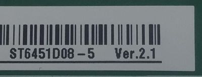 MAIN PARA TV TCL ORIGINAL 4K UHD HDR QLED GOOGLE TV / NUMERO DE PARTE G0301-000299 / 11602-501058 / 40-M653G5-MAE2HG / G0301-000299-Z00 / G0301-000299-Z0S / V8-T653T02-LF / PANEL LVU650NDJL / DISPLAY ST6451D08-5 VER.2.1 / MODELO 65QM751G - Imagen 3