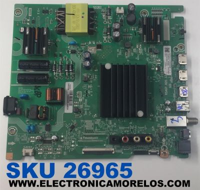 MAIN FUENTE COMBO PARA TV HISENSE ORIGINAL 4K UHD HDR GOOGLE TV / NUMERO DE PARTE 348797 / RSAG7.820.12970/ROH / 55A51HUA / N24044N / 348798 / PANEL HD550H1U71-T0LF / DISPLAY HF550QUB-F20 / MODELO 55A7N / 55A76K