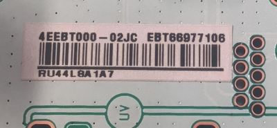 MAIN PARA TV LG ORIGINAL 4K UHD HDR SMART TV / NUMERO DE PARTE EBT66977106 / EAX69581205 / EAX69581205(1.0) / 66977106 / PANEL NC430TQG-ABKH9 / DISPLAY HV430QUB-F7D / MODELO 43UQ7070ZUD / 43UQ7070ZUD.BUSFLKR - Imagen 5