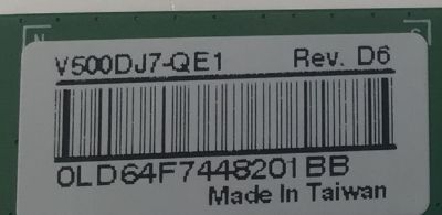 MAIN PARA TV ONN ORIGINAL 4K UHD HDR ROKU TV / NUMERO DE PARTE JUC7.820.00293822 / RK.M9010-UC / 850310725N22231-CH / A8G41C5M002574AL / PANEL C500Y19-5C / DISPLAY V500DJ7-QE1 REV.D6 / MODELO 100012585 50" - Imagen 5
