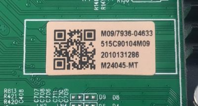 MAIN PARA TV ONN ORIGINAL 4K UHD HDR ROKU TV / NUMERO DE PARTE 515C90104M09 / MT90104-ZC01-01 / 2010131286 / M24045-MT / M09/7936-04633 / PANEL ST4951D01-1 (V2.2) / DISPLAY ST4951D01-1 VER.2.2 / MODELO 100012585 50" - Imagen 2