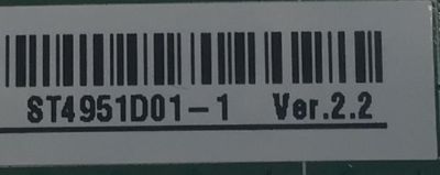 MAIN PARA TV ONN ORIGINAL 4K UHD HDR ROKU TV / NUMERO DE PARTE 515C90104M09 / MT90104-ZC01-01 / 2010131286 / M24045-MT / M09/7936-04633 / PANEL ST4951D01-1 (V2.2) / DISPLAY ST4951D01-1 VER.2.2 / MODELO 100012585 50" - Imagen 4